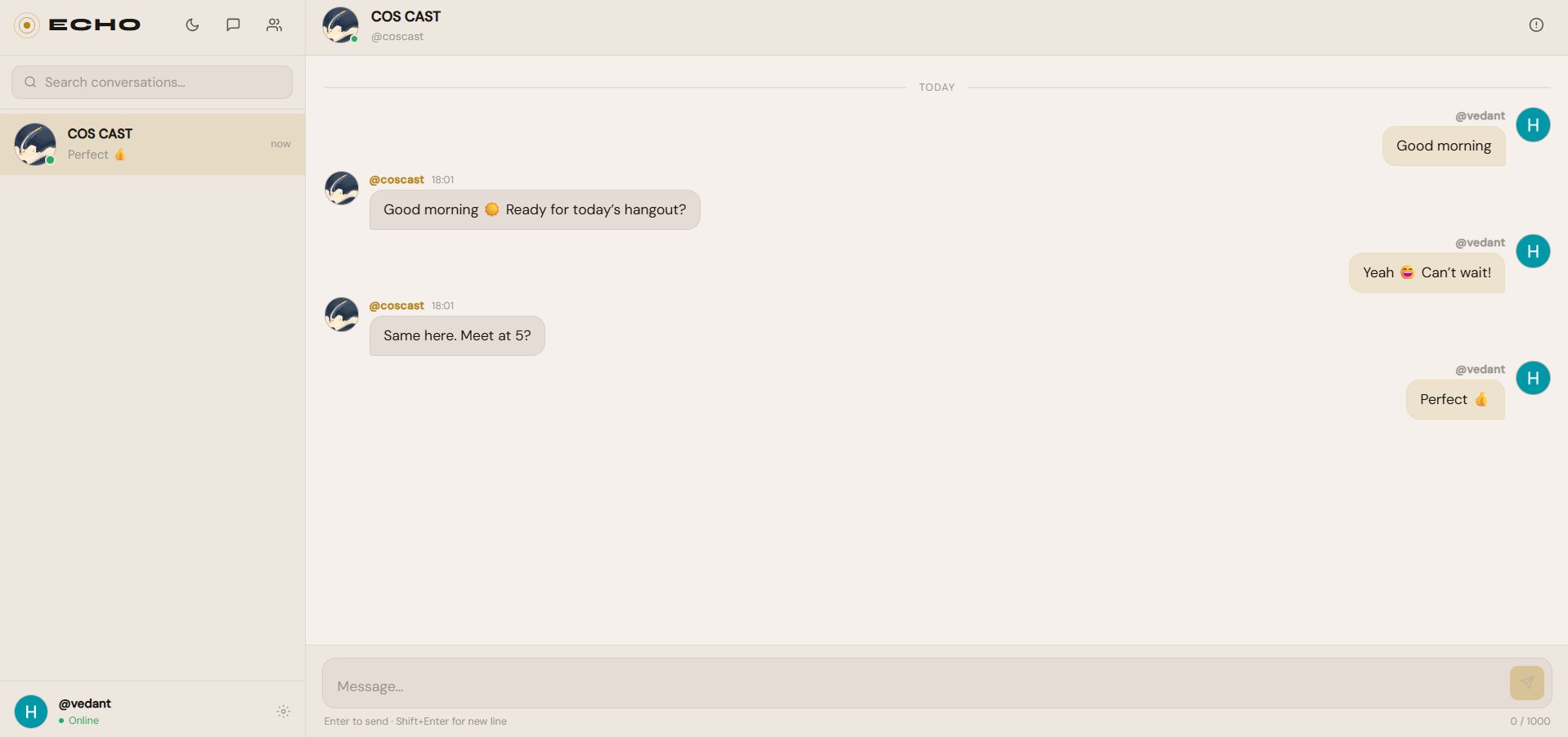 ECHO Chat